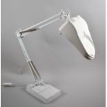 A Modern Anglepoise Modelers/Watchmakers Magnifying Lamp