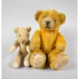 Two Miniature Teddy Bears, The Largest 11cms High