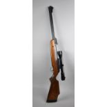 A Good Quality Modern BSA .22 Calibre Superstar Underlever Air Rifle Complete with Nikko Stirling