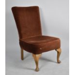 A Vintage Upholstered Ladies Nursing Chair