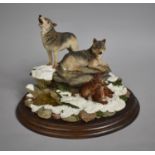A Country Artists Limited Edition Wolf Group, Call of the Wild, CA584