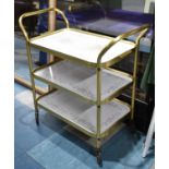 A Three Tier Eternal Bow Trolley, 71cm Wide