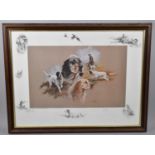 A Framed Limited Edition Print, Sporting Dogs, 46x30cm