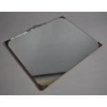 A Vintage Rectangular Wall Mirror, 46cms Wide