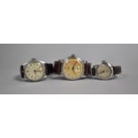 Three Vintage Wristwatches to Include Vertex, Ingersoll Gem and One Other