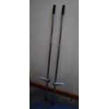 A Pair of Metal Stilts