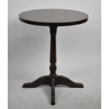 A Mid 20th Century Circular Topped Table, 55cm Diameter