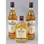 Two 70cms Bottles of Bells Blended Scotch Whisky and a 35cl Bottle