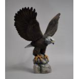 A Christopher Holt Hunting Birds Collection Figure, 204 Bald Eagle, 39cm high