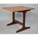 A 1970s Rectangular Occasional Table, 48cms by 59cms