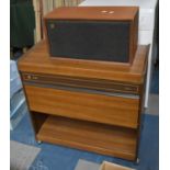 An Ekco Royal Hostess Trolley Together with Wharfedale Super Linton HIFI Speaker