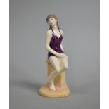 A Royal Doulton Bathers Collection Figure, Taking The Waters, 241/1000