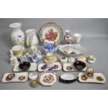 A Collection of Various Ceramics to Comprise Continental Cups and Saucers, Oriental Teapot, Imari