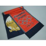 An Olympic Games Printed Scarf for Munich 1972
