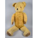 A Mid 20th Century Plush Teddy Bear, 83cm high