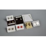 A Collection of Sterling Silver Earrings etc