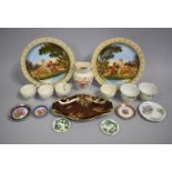 A Collection of Various Ceramics to include Carltonware Rouge Royale Shaped Dish, Continental