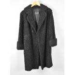 A Vintage Ladies Lambs Wool Overcoat by Faulkes, Birmingham