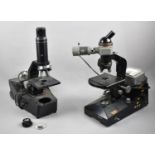 Two Conference Microscopes by Gillett and Silbert and Watson, Both Untested