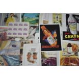 A Collection of Various Vintage Magazine and Other Advertisements.