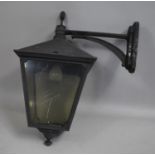 A Wall Hanging Victorian Style Outside Lamp, 63cms High