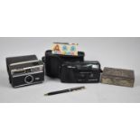 A Vintage Camera, Olympus Trip Junior Camera, Box and Pen