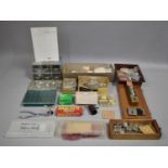 A Collection of Various Watch Part Containers, Tools, Oris Brochure Etc