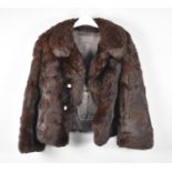 A Vintage Ladies Fur Jacket