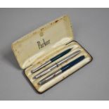 A Vintage Collection of Parker Pens and Pencils