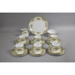 A Noritake Floral Decorated Tea Set