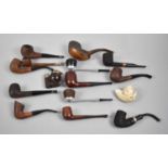 A Collection of Vintage Briar and Other Pipes