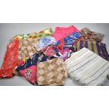 A Collection of Modern and Vintage Ladies Scarves
