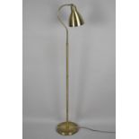 A Modern Brass Reading Lamp