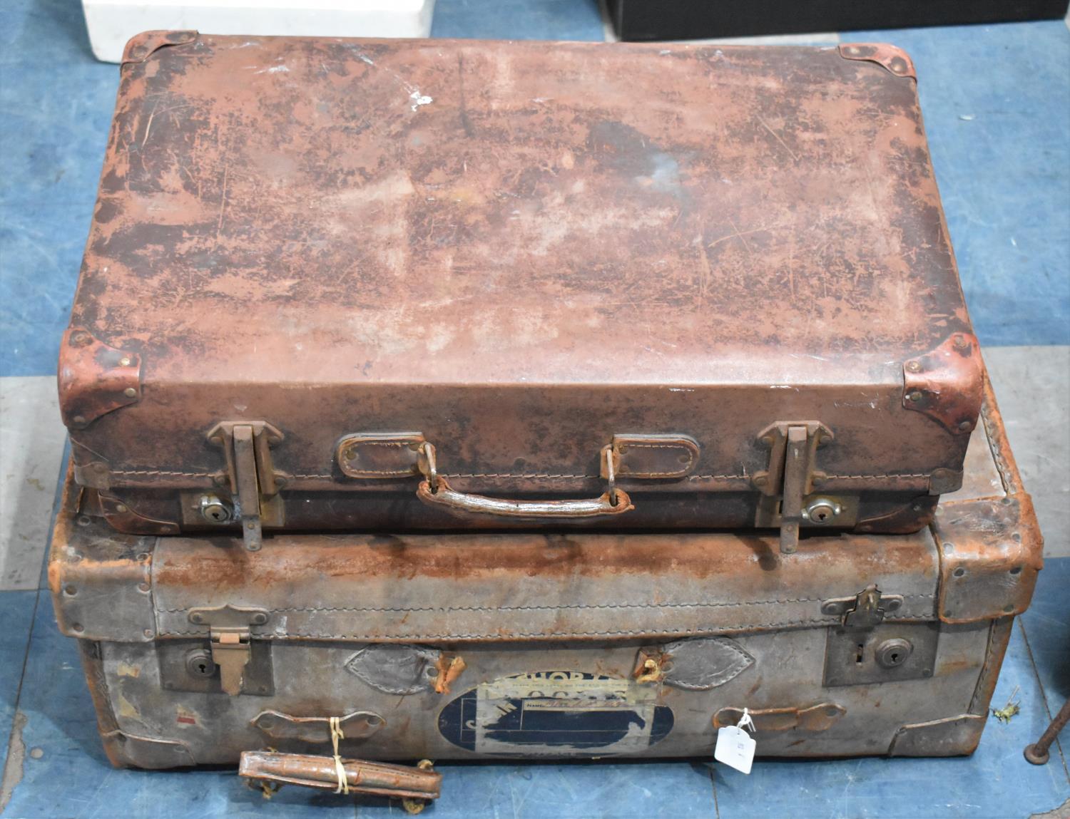 Two Vintage Travelling Cases
