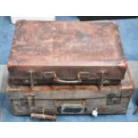 Two Vintage Travelling Cases