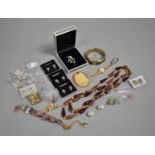 A Collection of Various Costume Jewellery to include Wrist Watch, Bangle, Earrings Etc