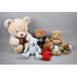 A Collection of Various Modern Soft Toys