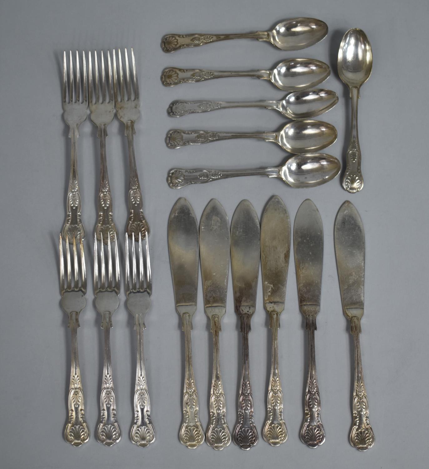 A Small Collection of Kings Pattern Cutlery