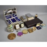 A Collection of Costume Jewellery, Wrist Watch, Bags and Cases, Powder Compacts, etc