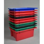 Ten Plastic Boxes