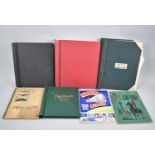 A Collection of Eight Vintage Stamp Albums