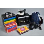 A Collection of Various Cameras to comprise Polaroid, Yashica Etc