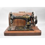 A Vintage Manual Singer Sewing Machine