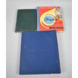 A Collection of Three Vintage Stamp Albums and Contents