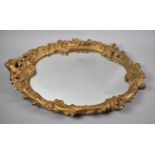 An Ornate Gilt Framed Mirror, 62x44cm