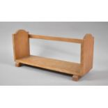 A 1960's Wooden Book Trough, 41cm Wide