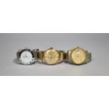 Three Vintage Watches to Include Rotary, Westair and Replica