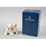 A Royal Doulton Figure, The Bulldog Pups with Original Carboard Box