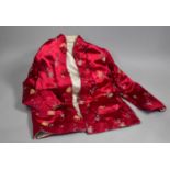 A Reversible Embroidered Silk Oriental Jacket