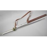 A Reproduction Japanese Katana Sword, 104cm wide